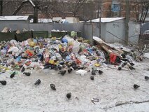 Жалоба-отзыв: ЖКХ - Не производится вывоз мусора с территории.  Фото №2