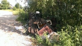 Жалоба-отзыв: Жители улицы Мурманской вынуждены жить среди куч мусора.  Фото №5