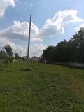 Жалоба-отзыв: Администрация города - Вкопали столб электрический на детской площадке.  Фото №1