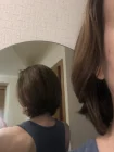 Жалоба-отзыв: Салон Идеал - Татьяна - выстригла непонятно что из шикарных длинных волос.  Фото №1