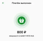 Жалоба-отзыв: Deepsearch.ru, ИП Робак Алина Александровна - Неавторизованное списание средств и отсутствие поддержки от deepsearch.ru